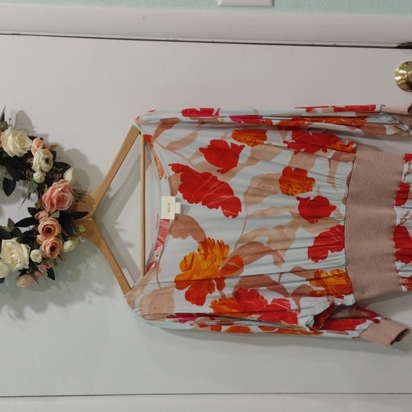 Anthropologie MAEVE floral dress (L) - Picture 10 of 10